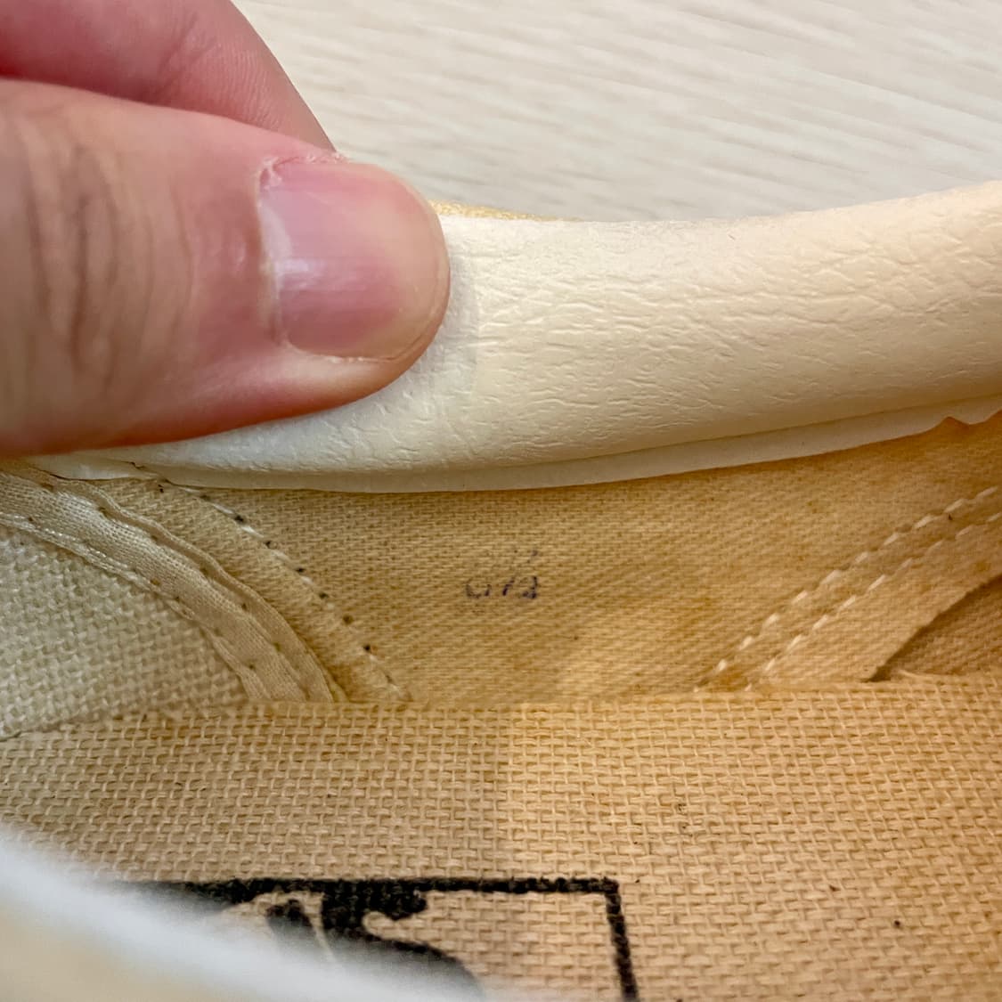 90s Vans 반스 체커보드 슬립온 데드스탁 상품이미지10