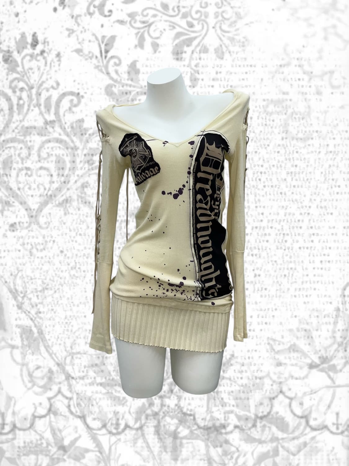 'SALVAGE' painted side string one-piece 상품이미지6