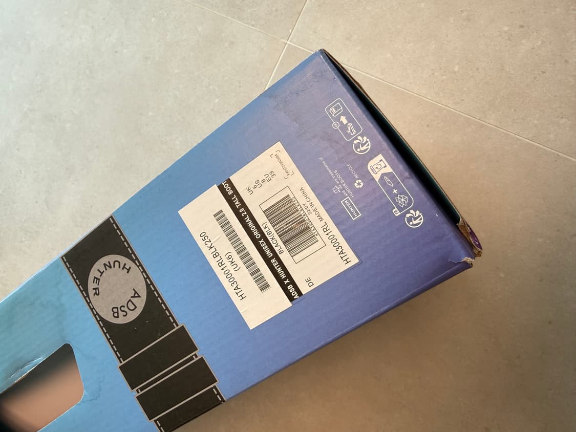 [250] 헌터 X 앤더슨벨 오리지날 2.0 톨 부츠 블랙 상품이미지9