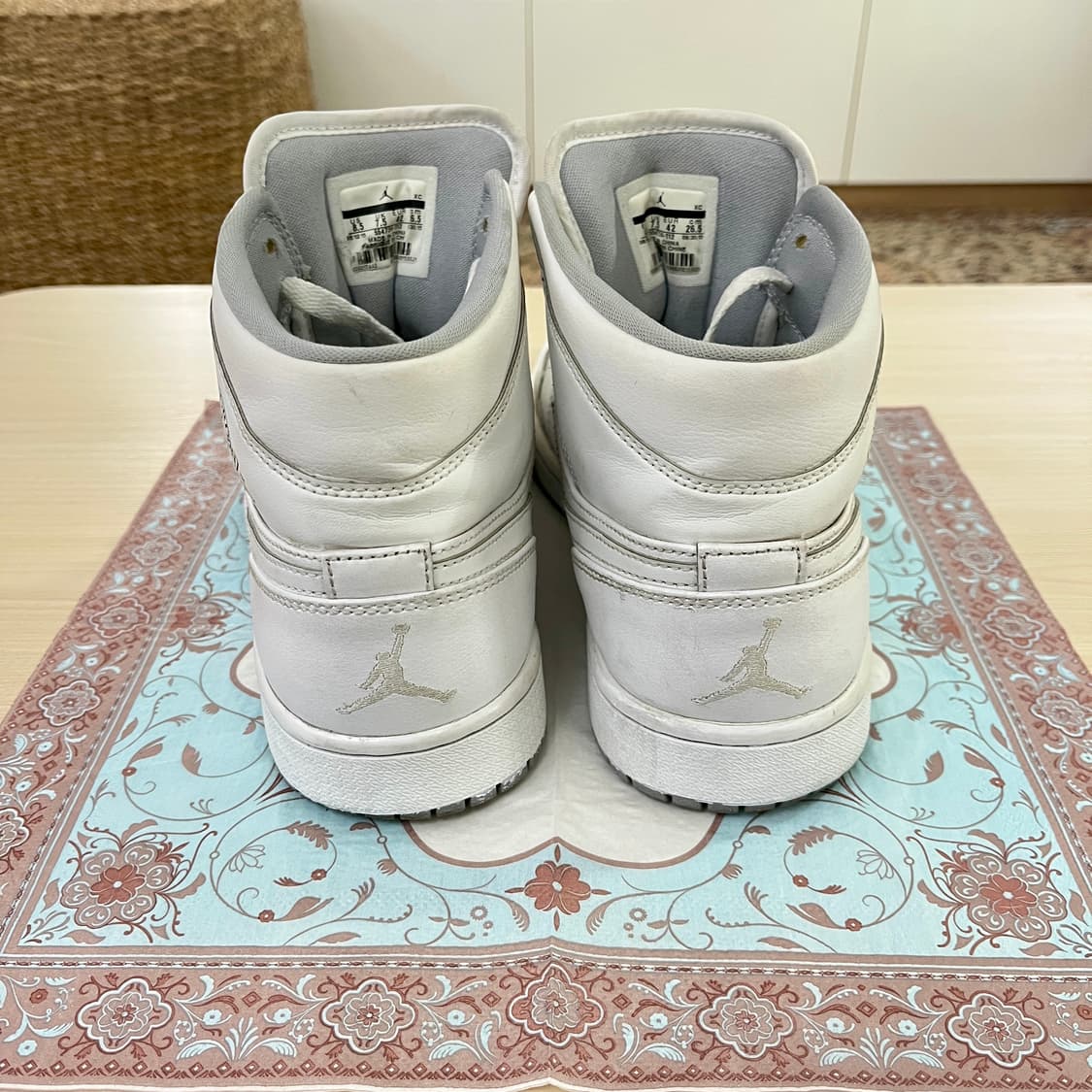 조던1 2016 화이트 울프 그레이(265) 상품이미지5