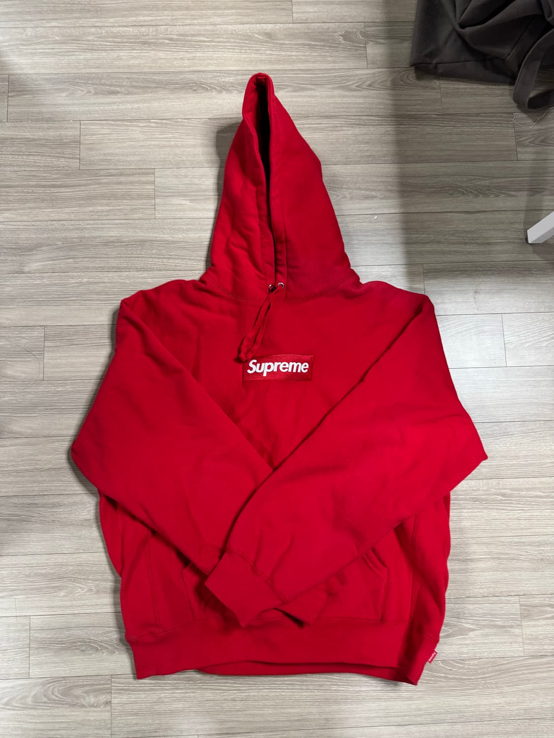 [M] 슈프림 박스로고 후드티 레드 2023 상품이미지1