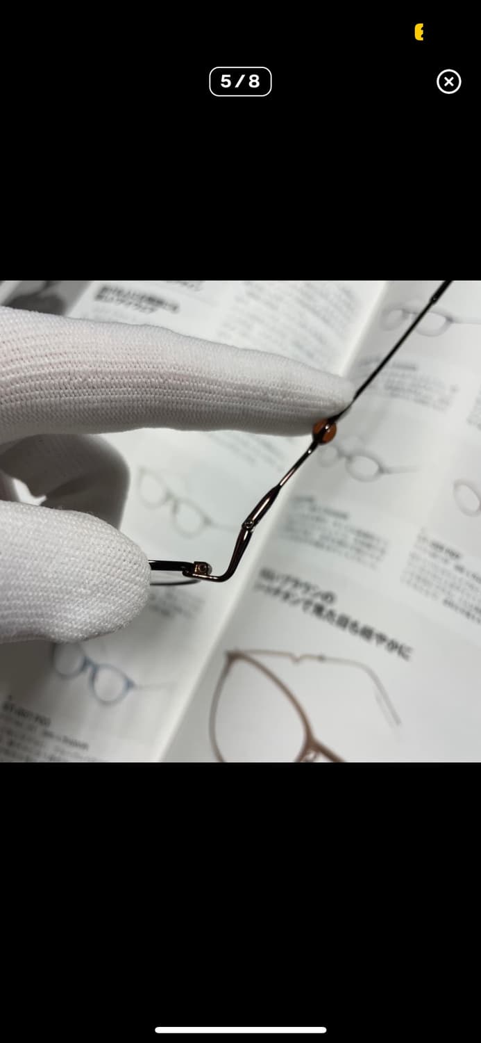 에스까다 에스카다 티타늄 브라운 안경 상품이미지4