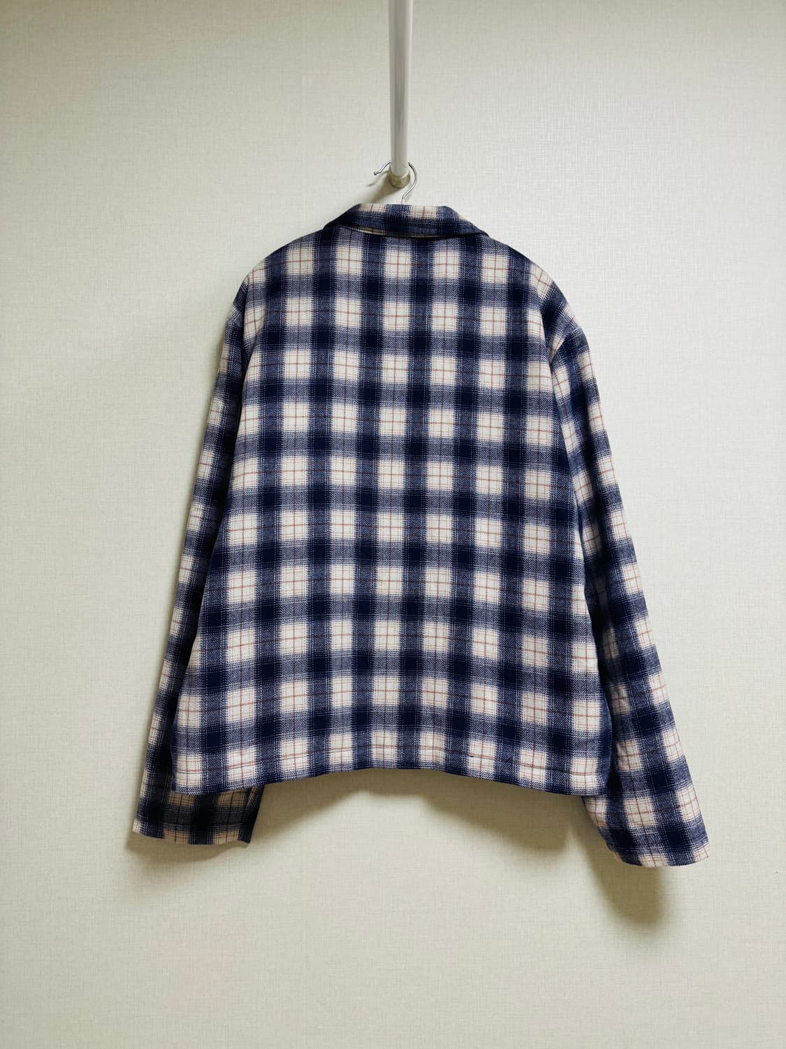 눈군즈 NOON GOONS 체크 블루 자켓 상품이미지4