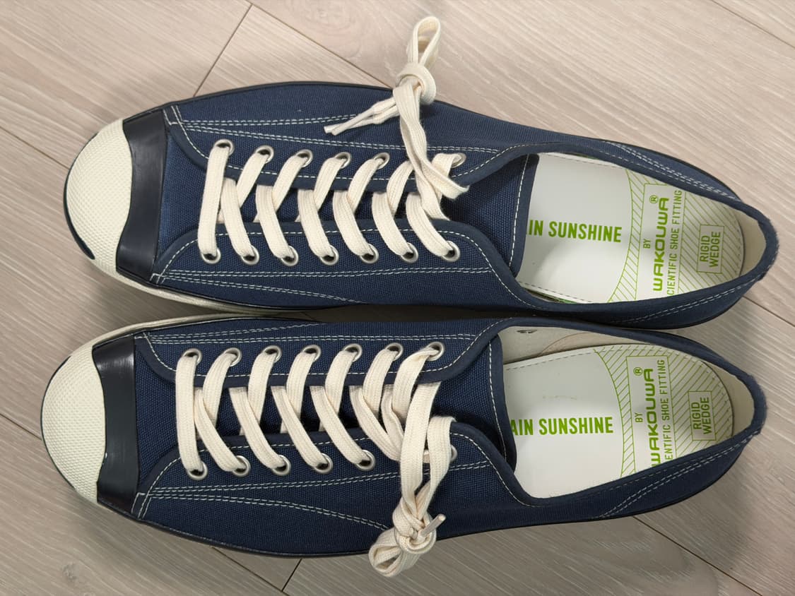 캡틴선샤인 ks 더비 캡 토 스니커즈 네이비 상품이미지4