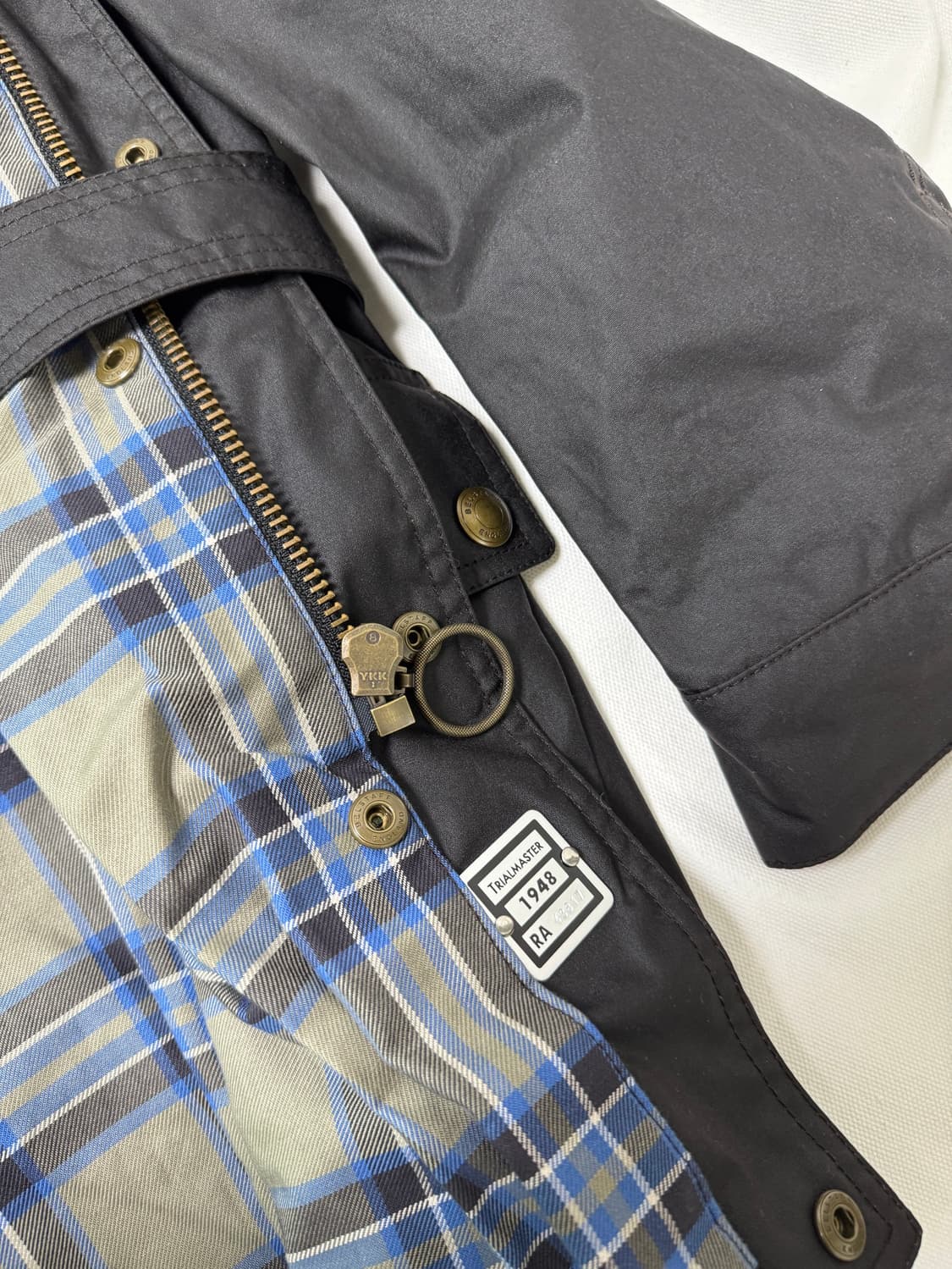 벨스타프 트라이얼 마스터 왁스 자켓 마호가니 54 상품이미지9