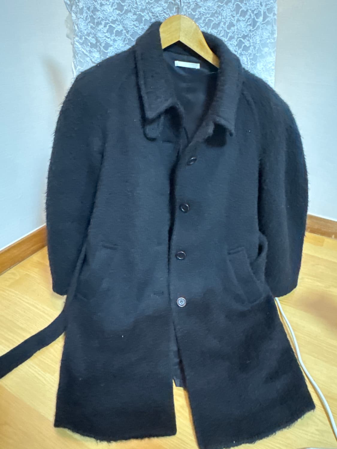 아모멘토 아워글래스 롱 코트 상품이미지1