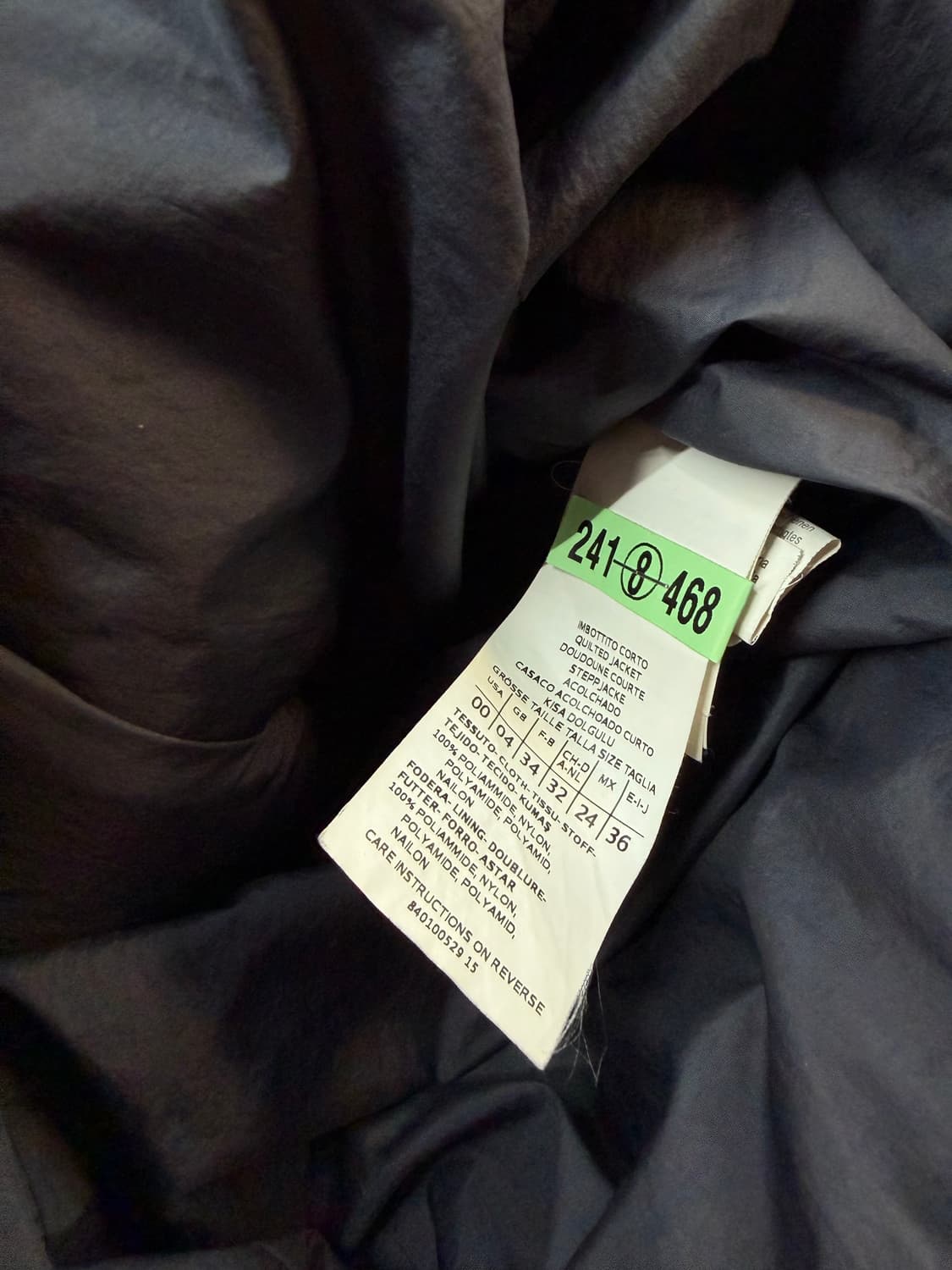 IT36/ 막스마라 다운 모크넥 패딩 자켓 상품이미지8