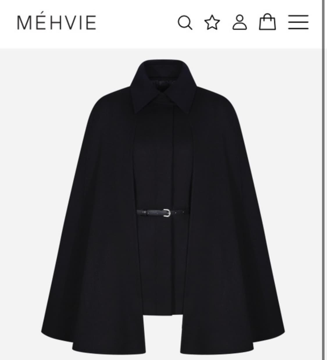 메비 케이프코트 0size 상품이미지1
