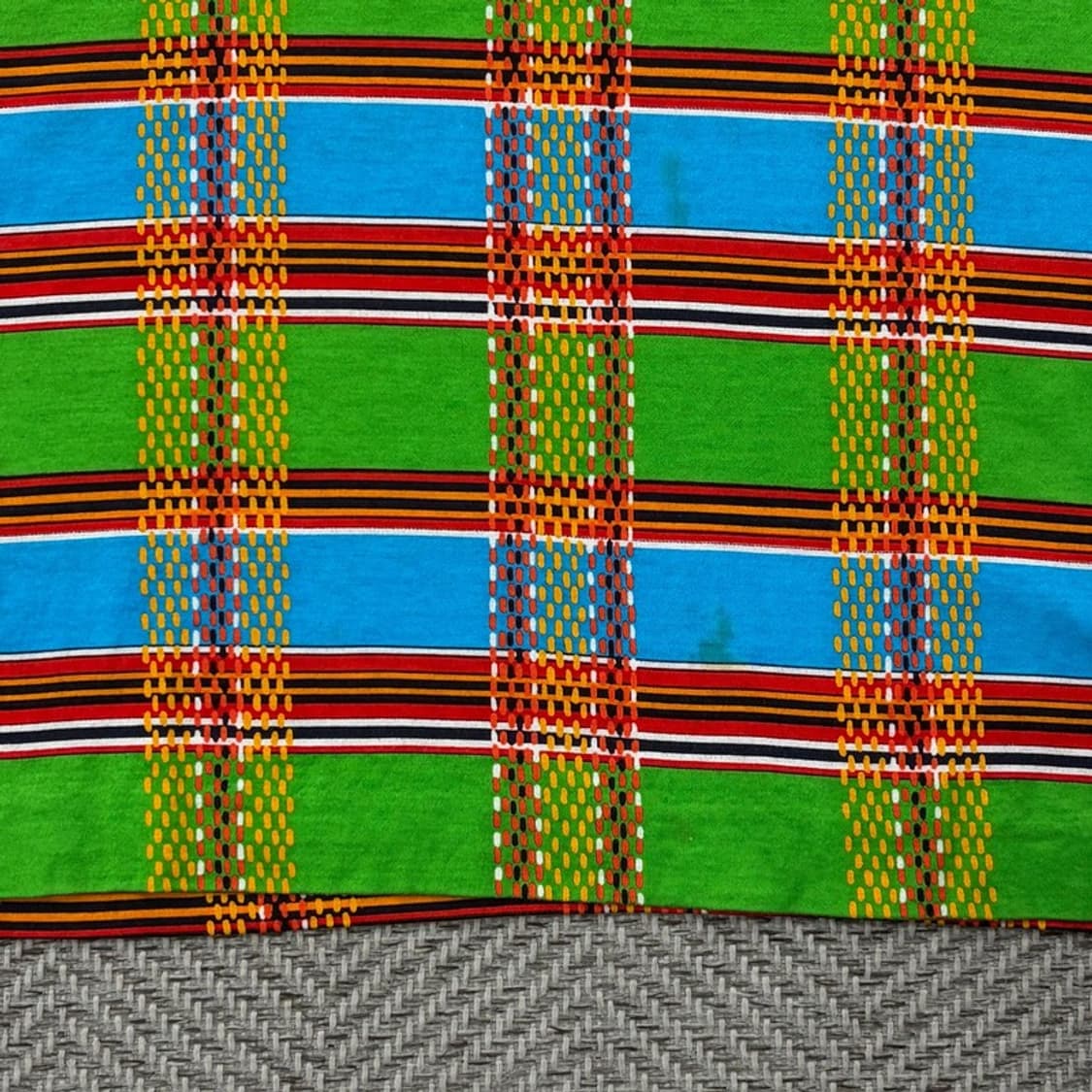 입생로랑 체크패턴 스퀘어넥 티셔츠 v2263 상품이미지5