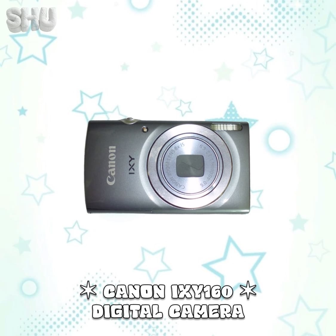캐논 익시 IXY 160 (익서스 165) 빈티지 디카 차콜 상품이미지2