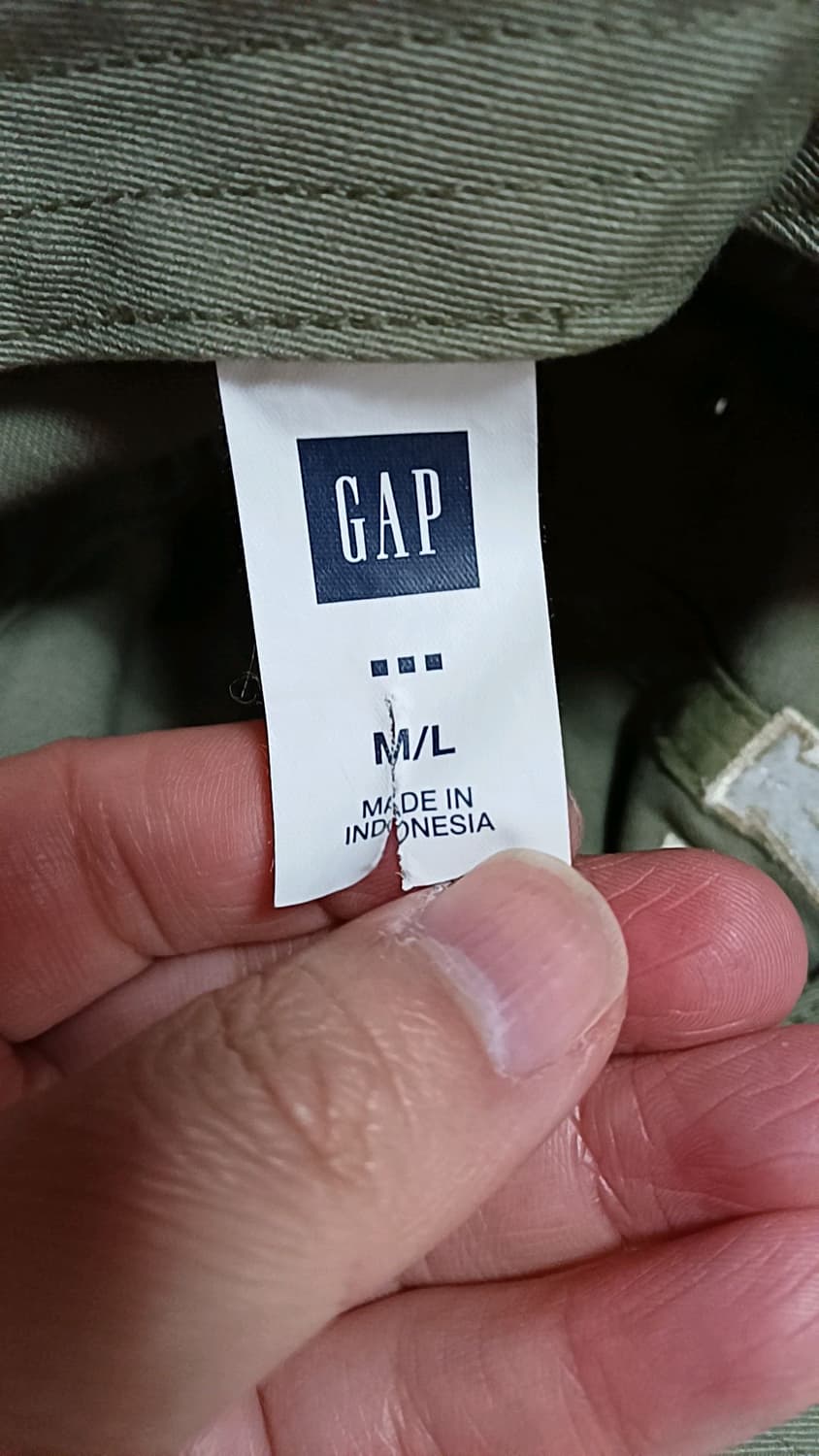 GAP 면모자 L 줄자실측59cm 조절가능 상품이미지6