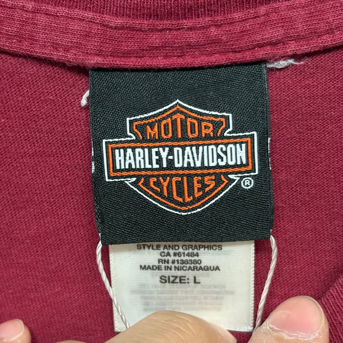 할리데이비슨 반팔 46 상품이미지5