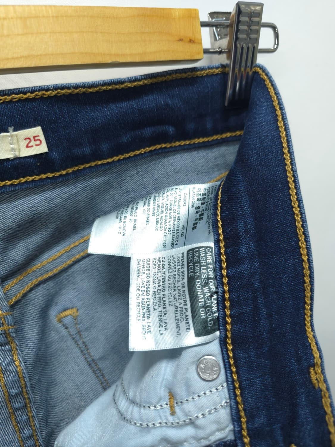 리바이스 314 쉐이핑 스트레이트 데님 팬츠 (25사이즈) 상품이미지10