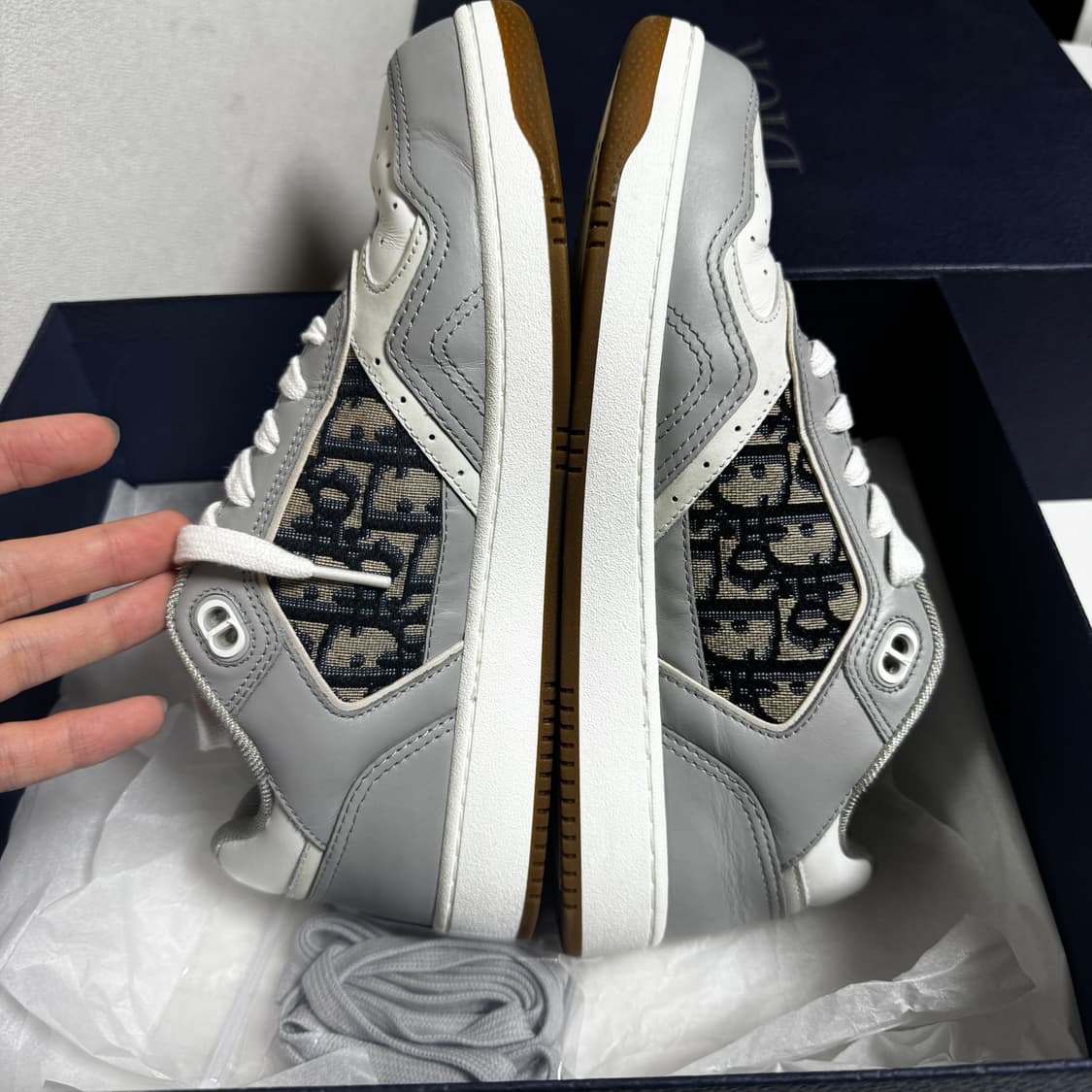 디올 오블리크 B27 스니커즈 40 상품이미지3