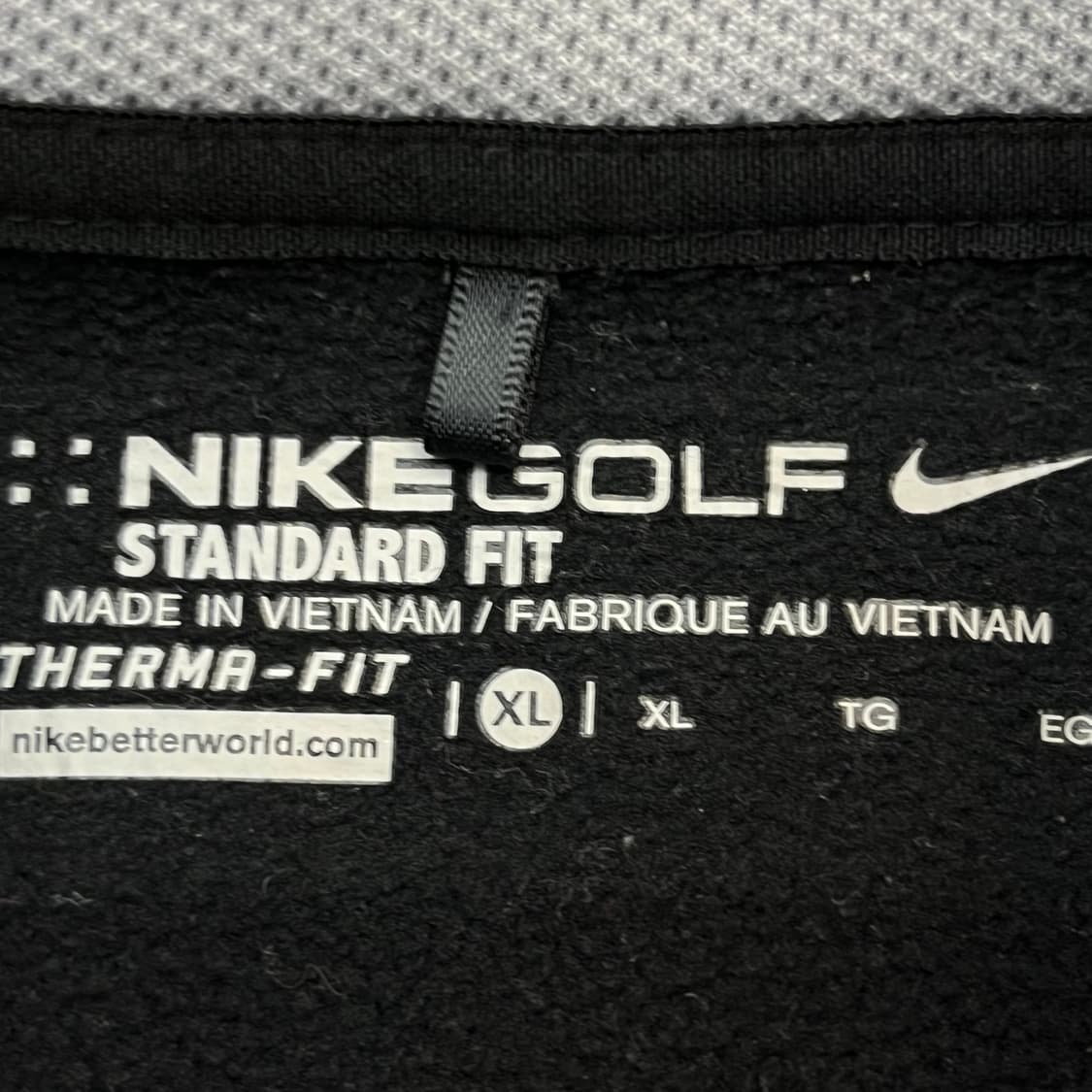 나이키 골프 써마핏 하프집업 티셔츠 (XL) 상품이미지3