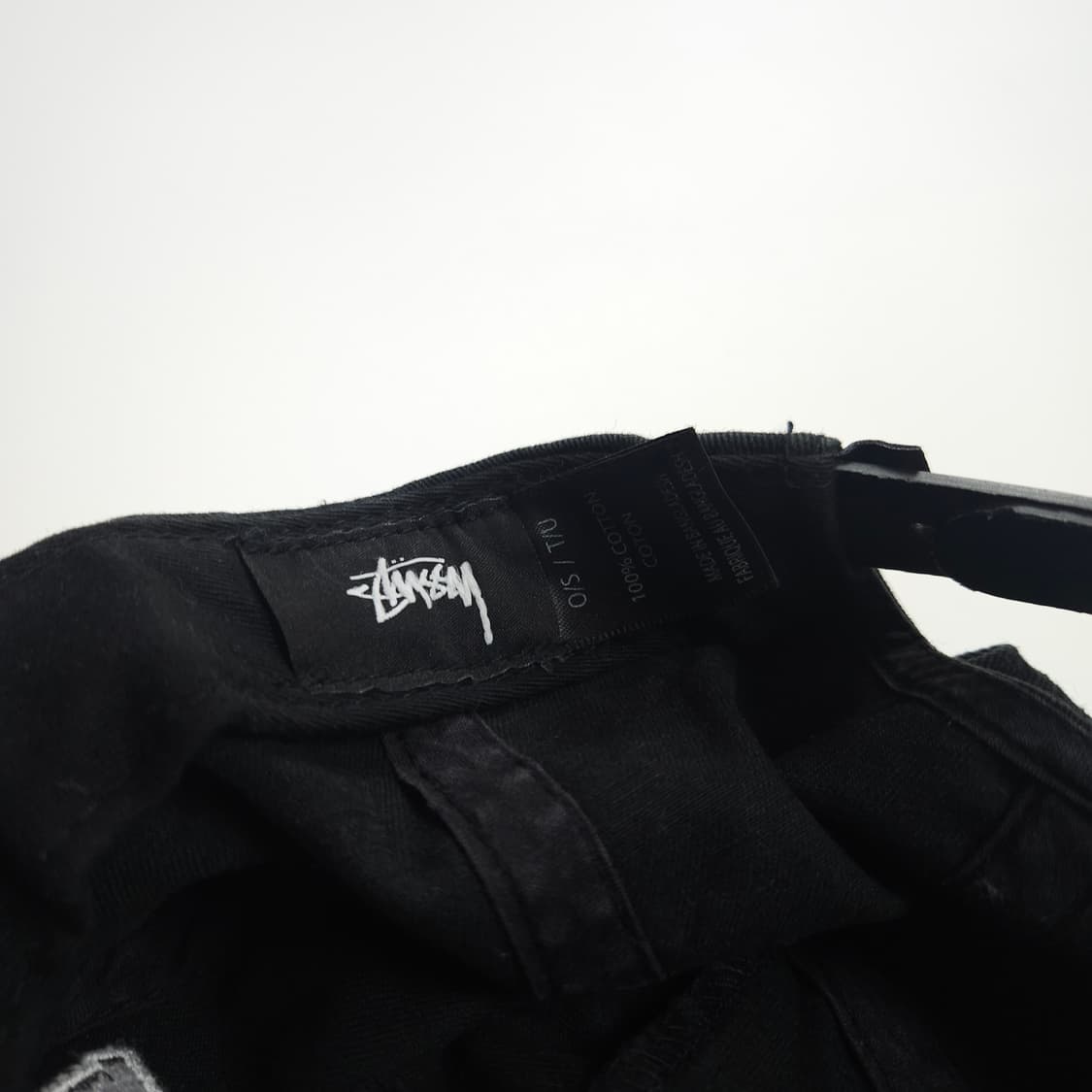 스투시 아치 빅로고 블랙 볼캡 (OS) 상품이미지4