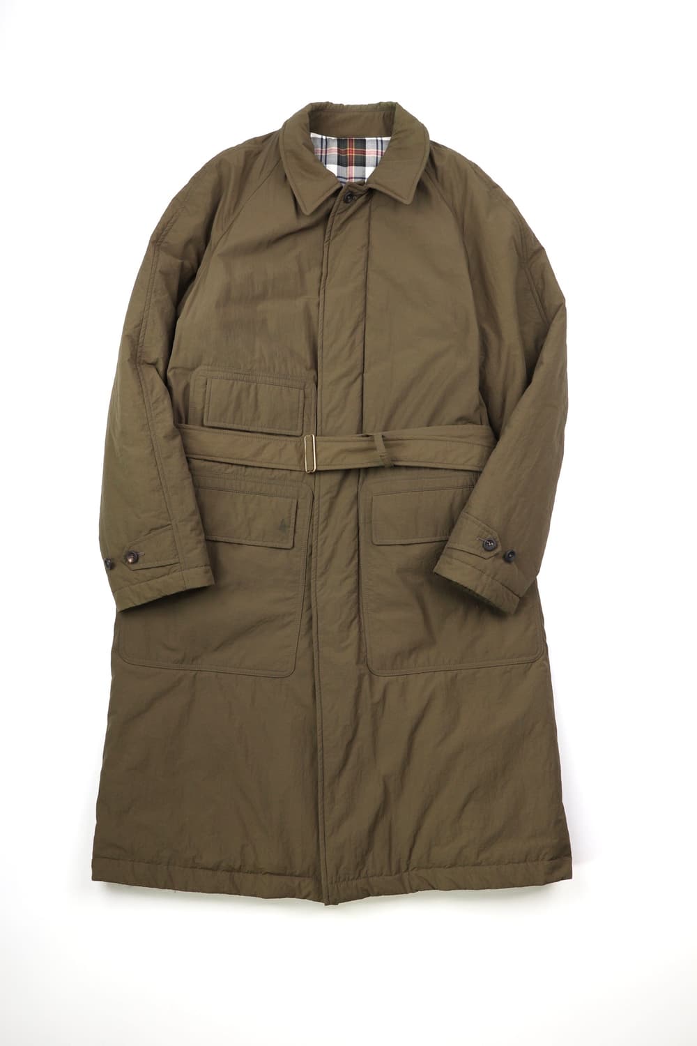 Drake's X Aime leon dore 패디드 코트 올리브카키 상품이미지2