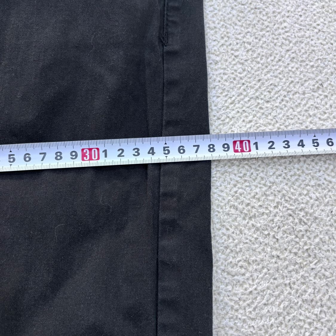 42 빈티지 남성 블랙 데님 팬츠 0429E 상품이미지8