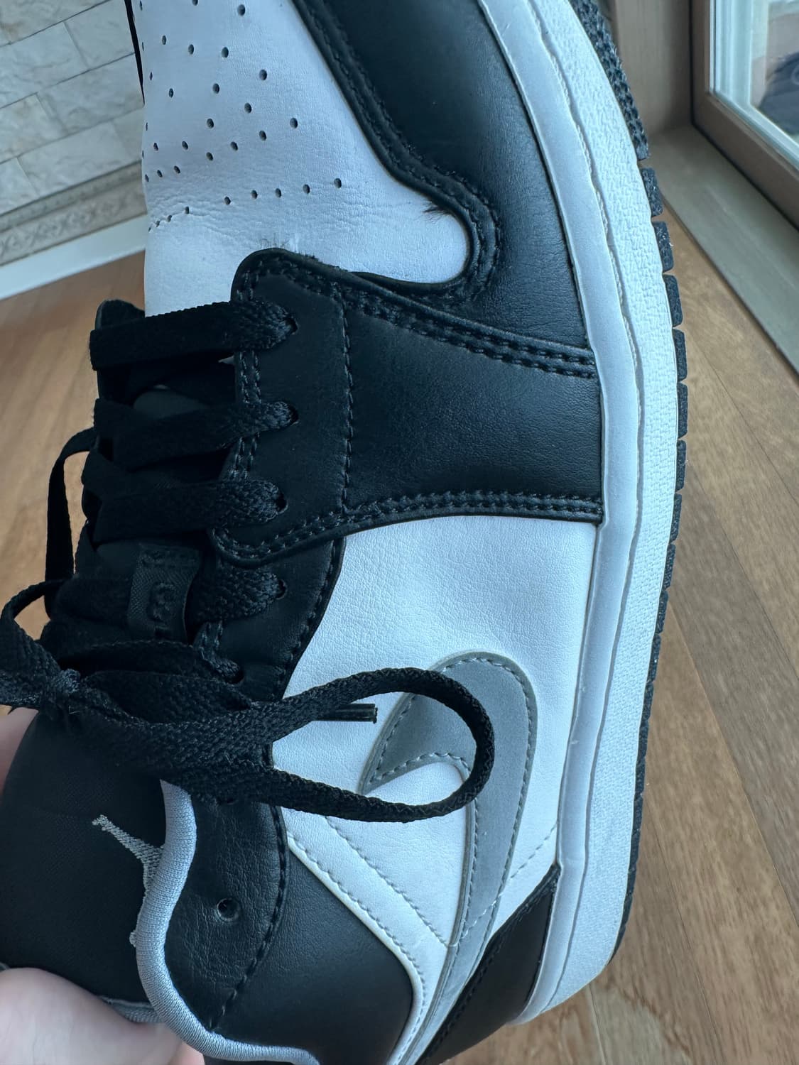 조던 로우 파티클 그레이 Jordan 1 Low Black Particl 상품이미지6