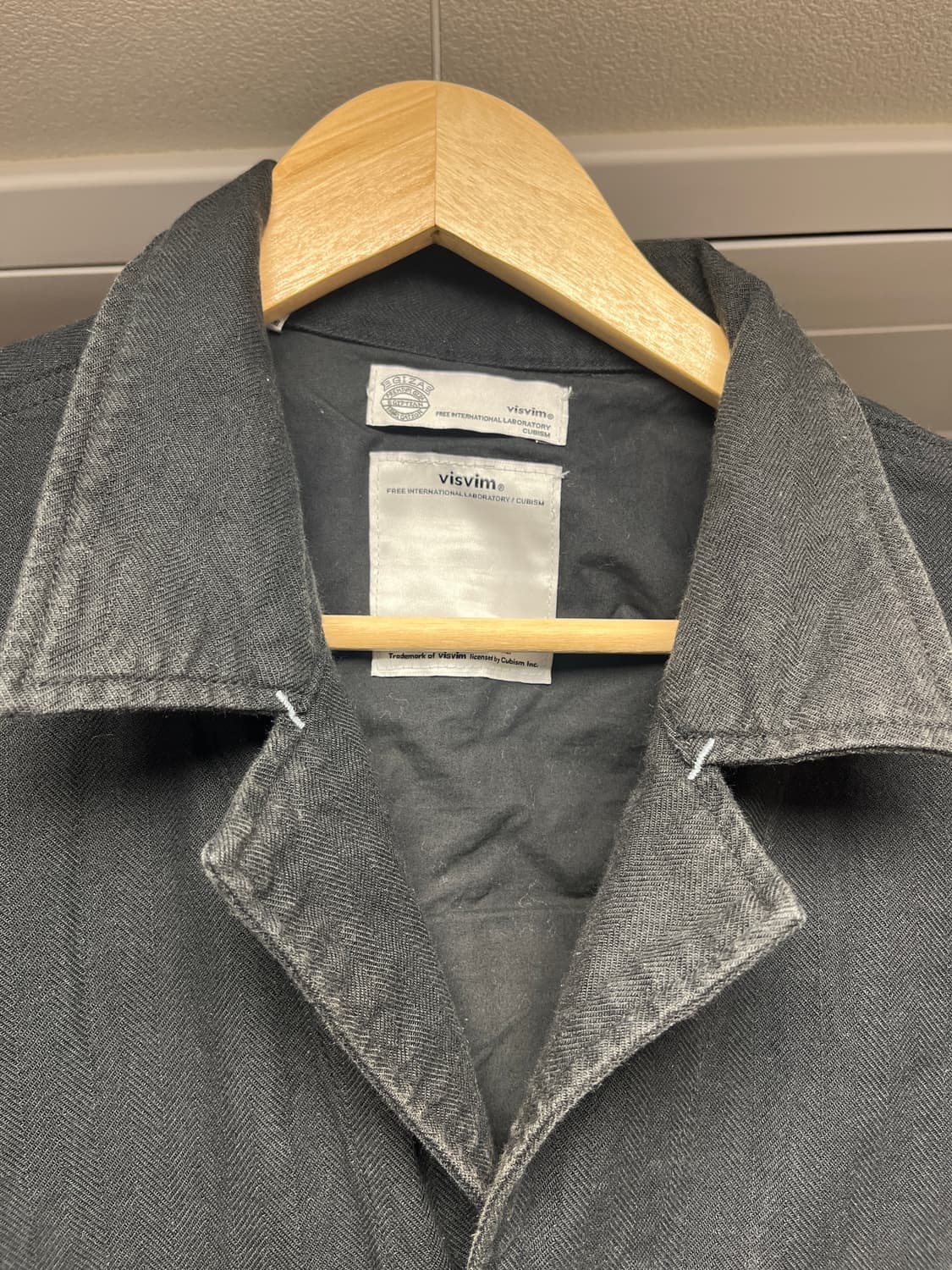 VISVIM 올드비즈빔 그레이 올인원 오버롤즈 상품이미지3