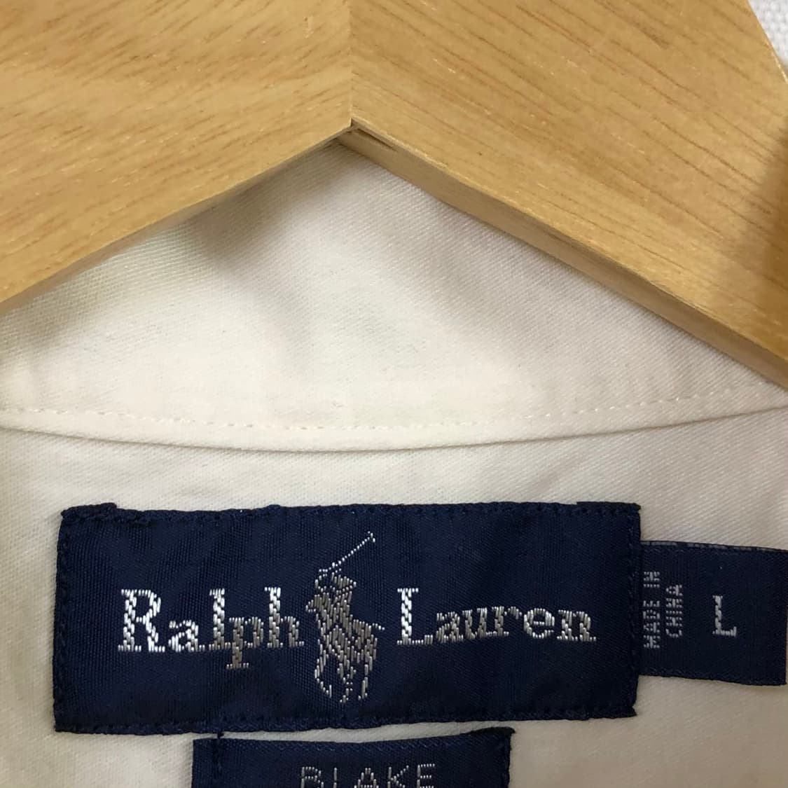 XL 폴로 솔리드코튼 셔츠cl 상품이미지3