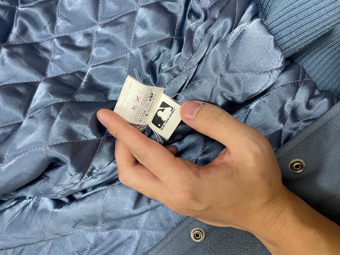 MLB USA 뉴욕메츠 바시티자켓 XXL 상품이미지5