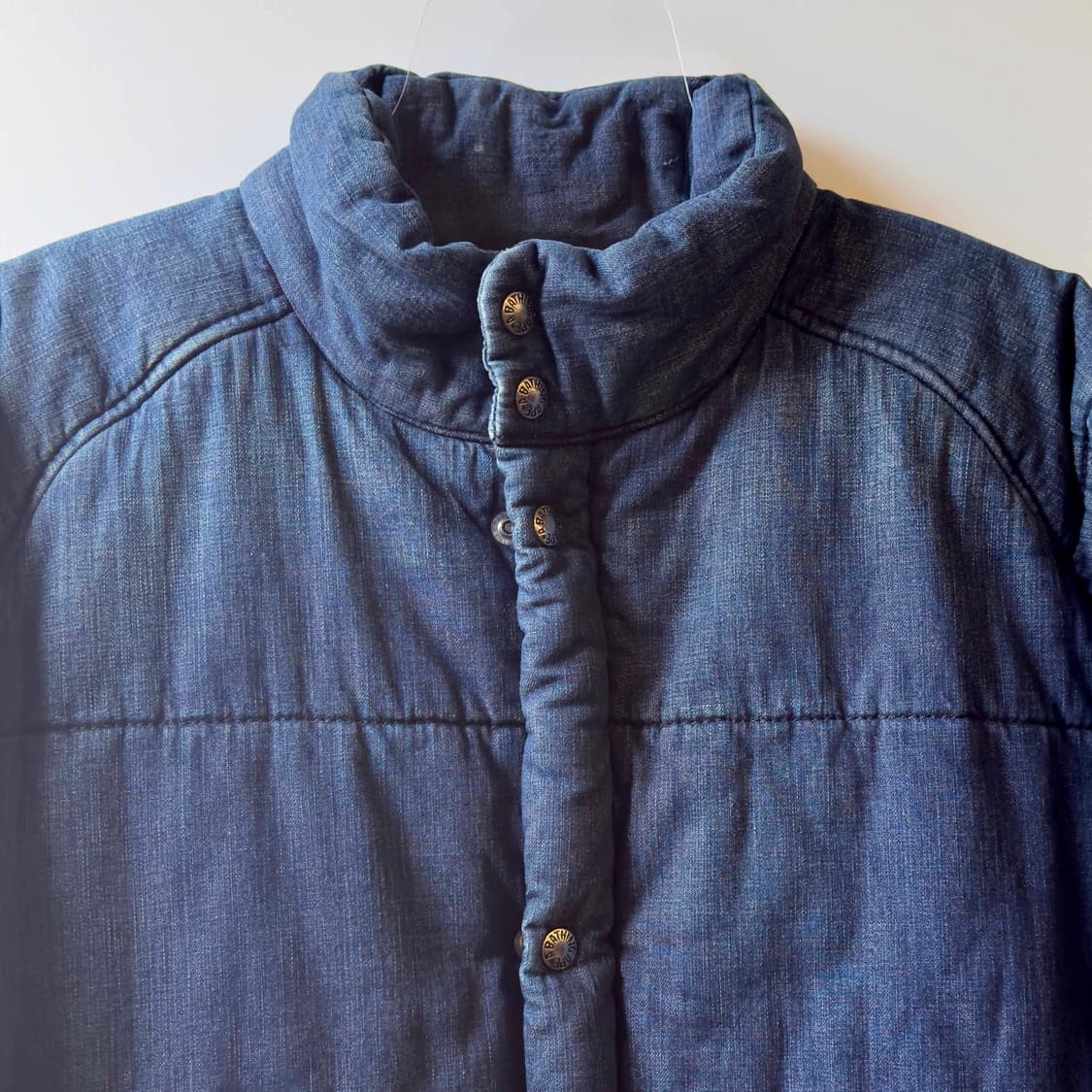 00s 베이프 인디고 데님 푸퍼 자켓 상품이미지2