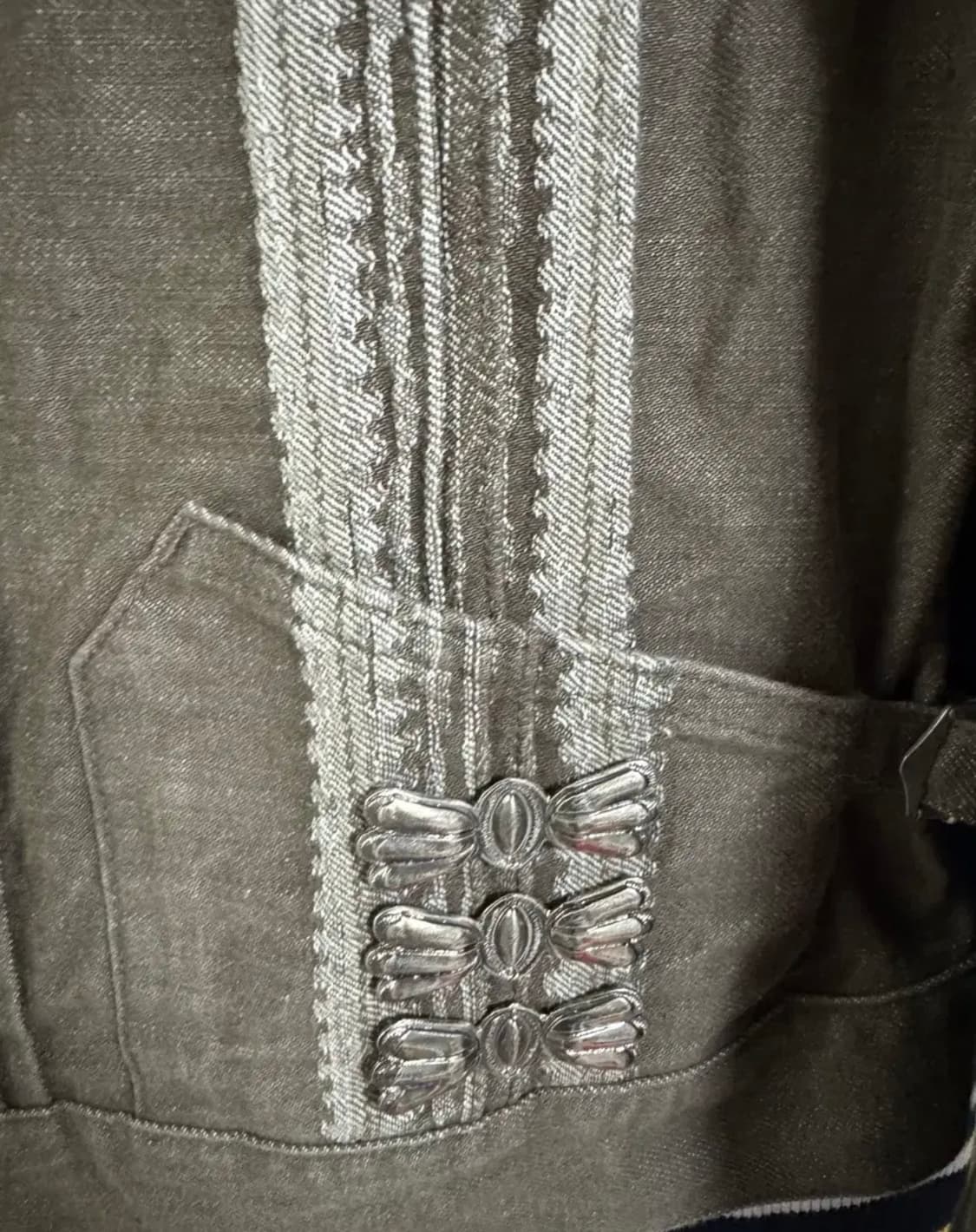 4) 캐피탈 야가수리 자카드 데님 드리즐러 자켓 상품이미지3