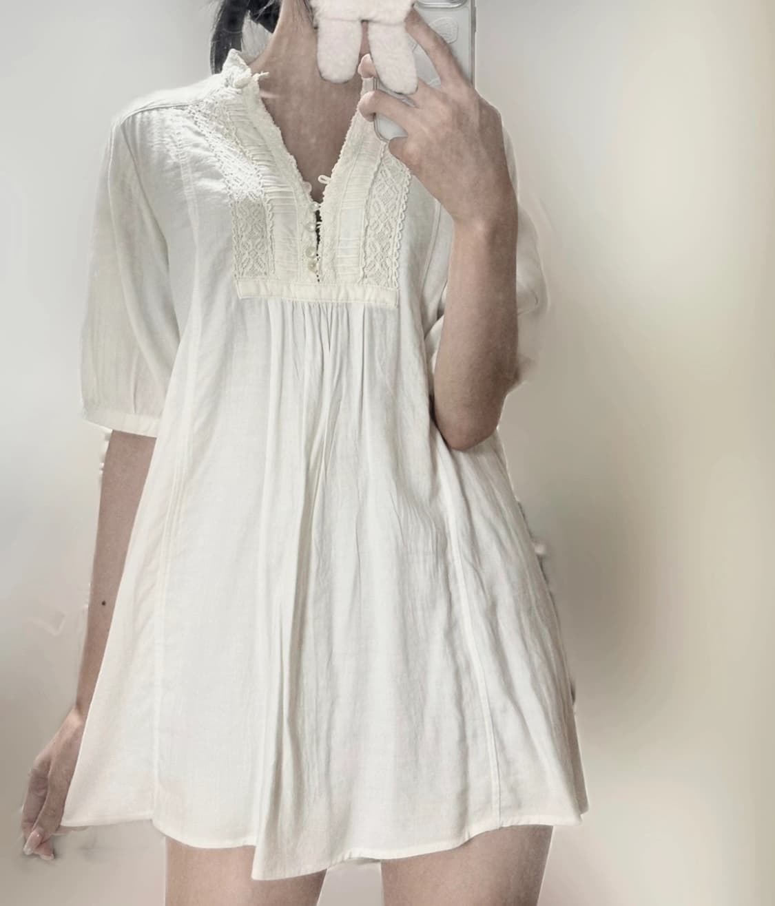 버터플라이빈티지 대장 모리 레이스 원피스 .페어리 상품이미지3