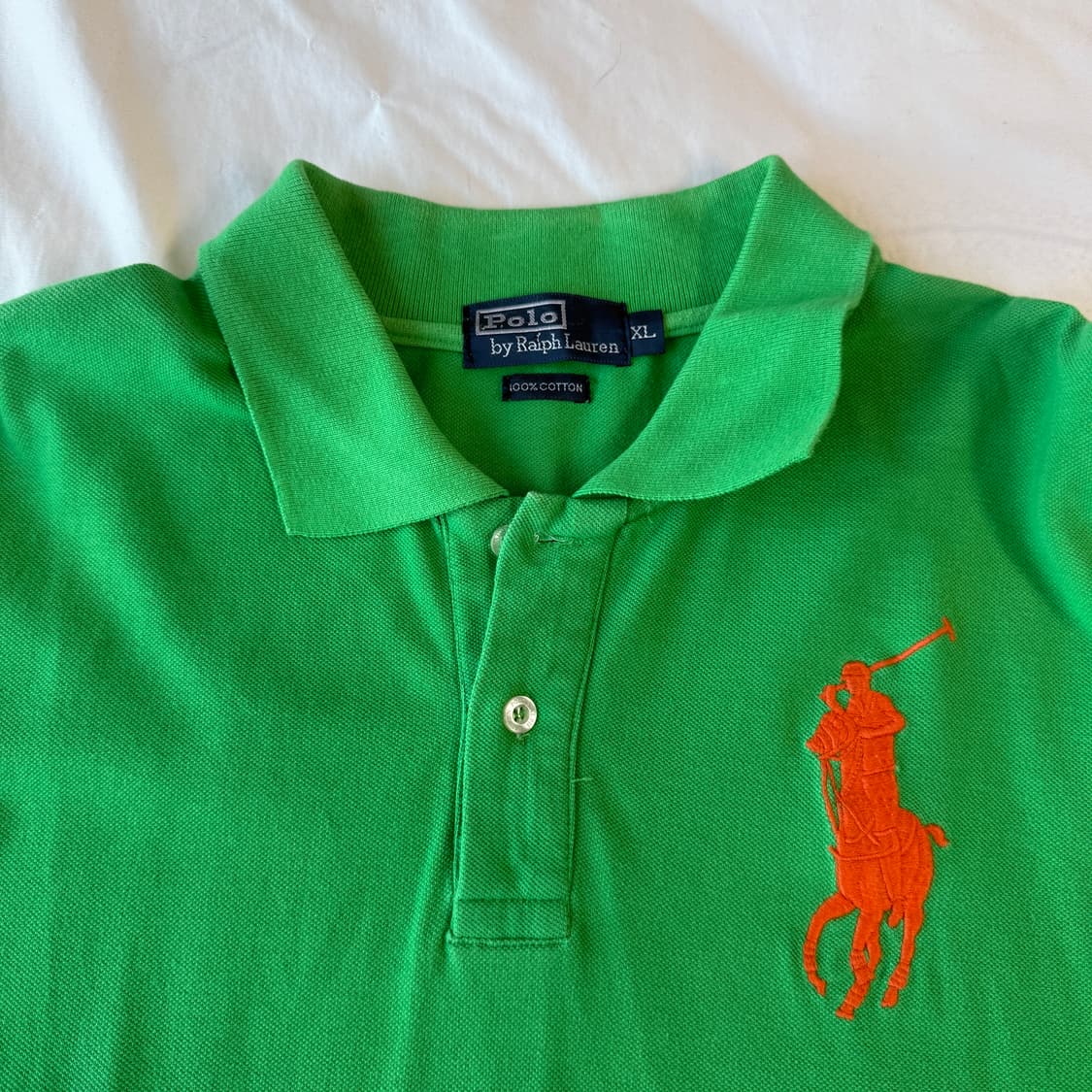 폴로 랄프로렌 빅포니 그린 카라티 XL 상품이미지4