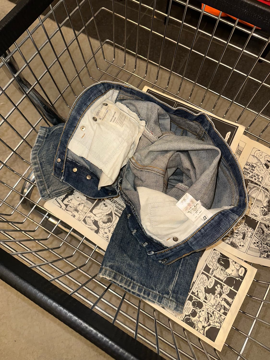 1999’s Helmut Lang classic Italian denim 상품이미지1