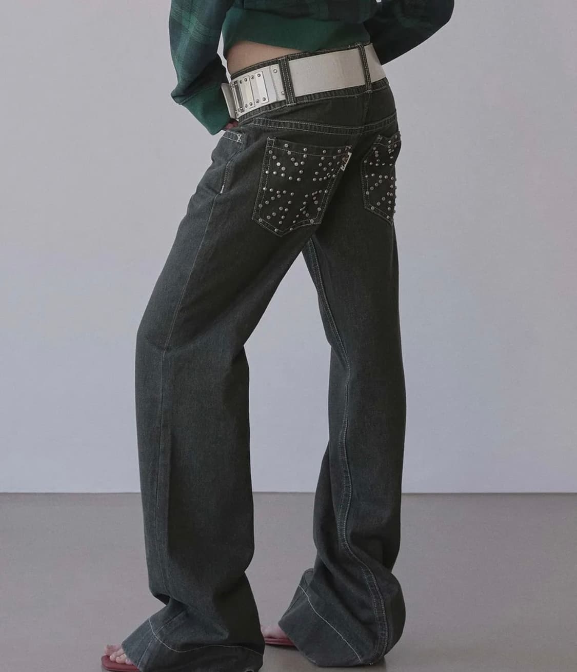 Union Jack Engineered Denim Indigo Gray 상품이미지1