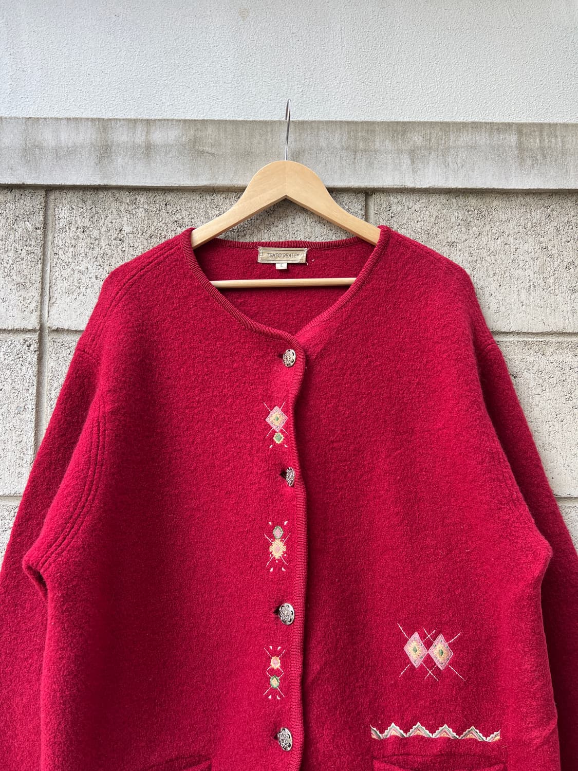 TEMPO REALE BOILED WOOL 빈티지보일드울자켓 상품이미지5