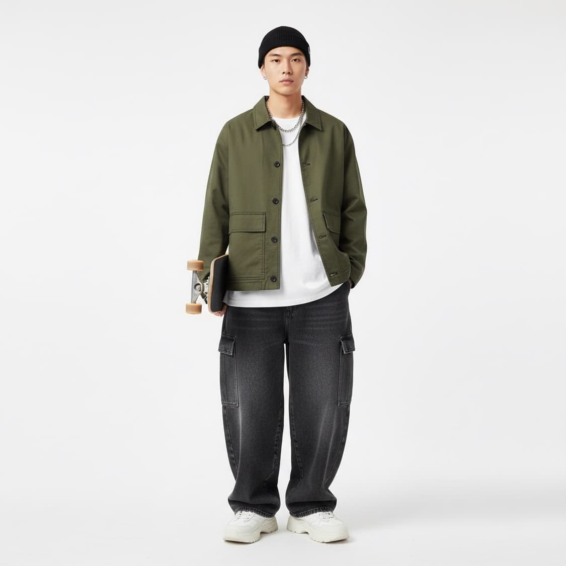 Marni 마르니 카키 워크 자켓 M (미니멀) 상품이미지1