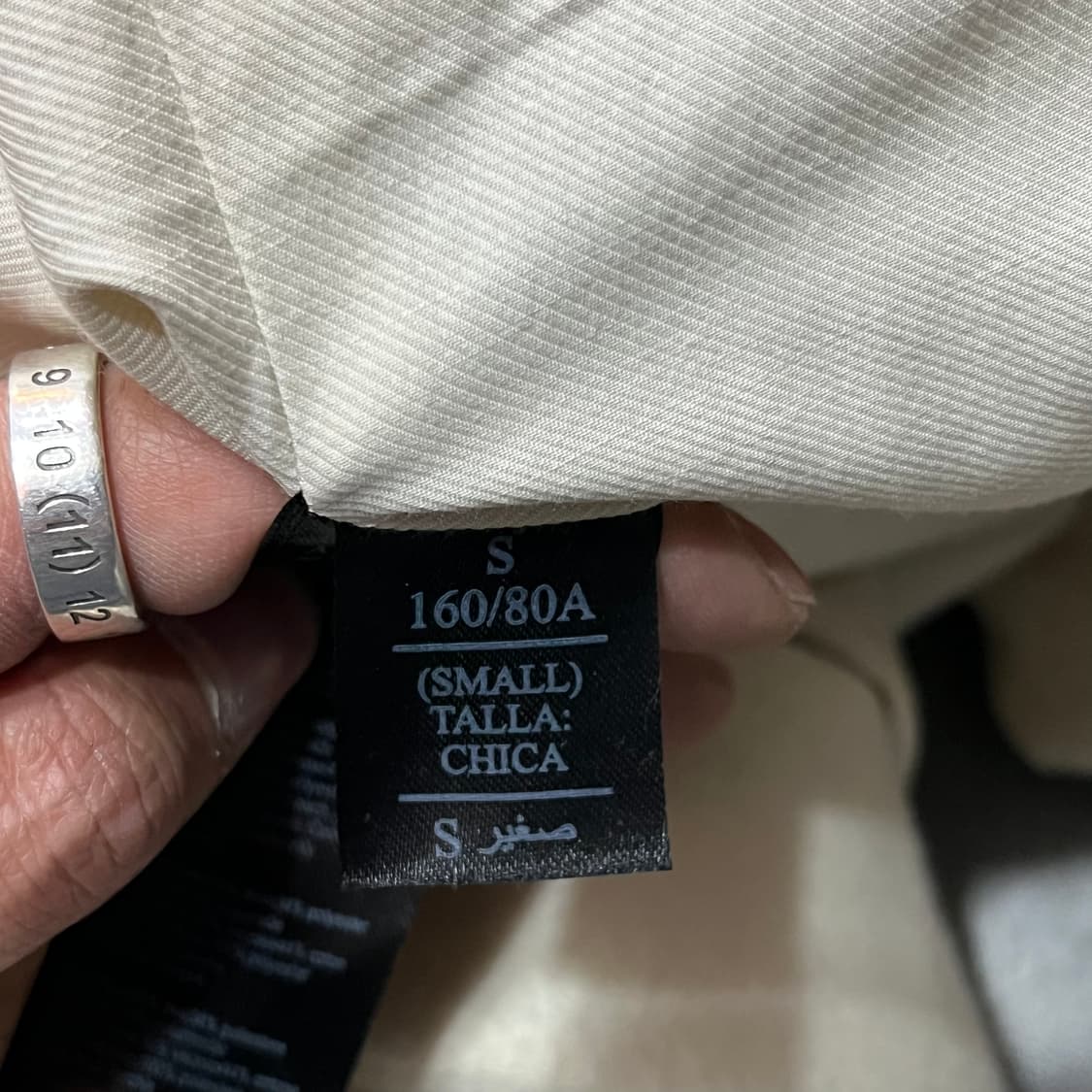  올세인츠 울 혼방 배색 코트 y14759 상품이미지7