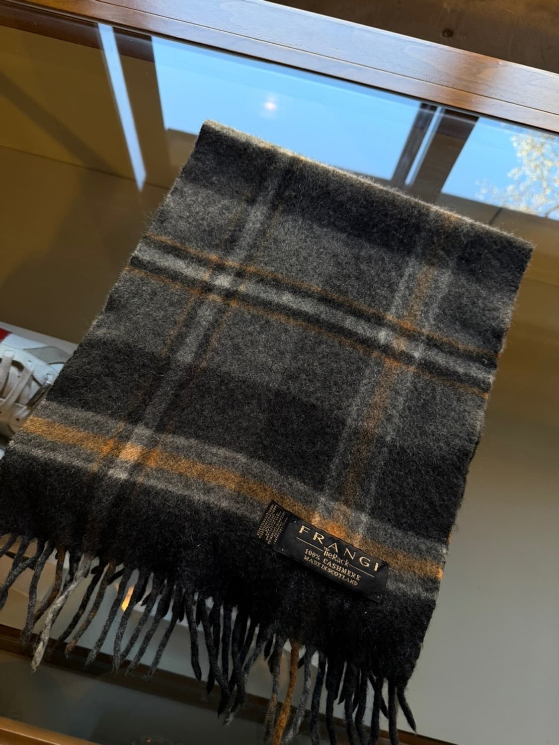 FRANGI 스코티쉬 캐시미어 머플러 상품이미지9