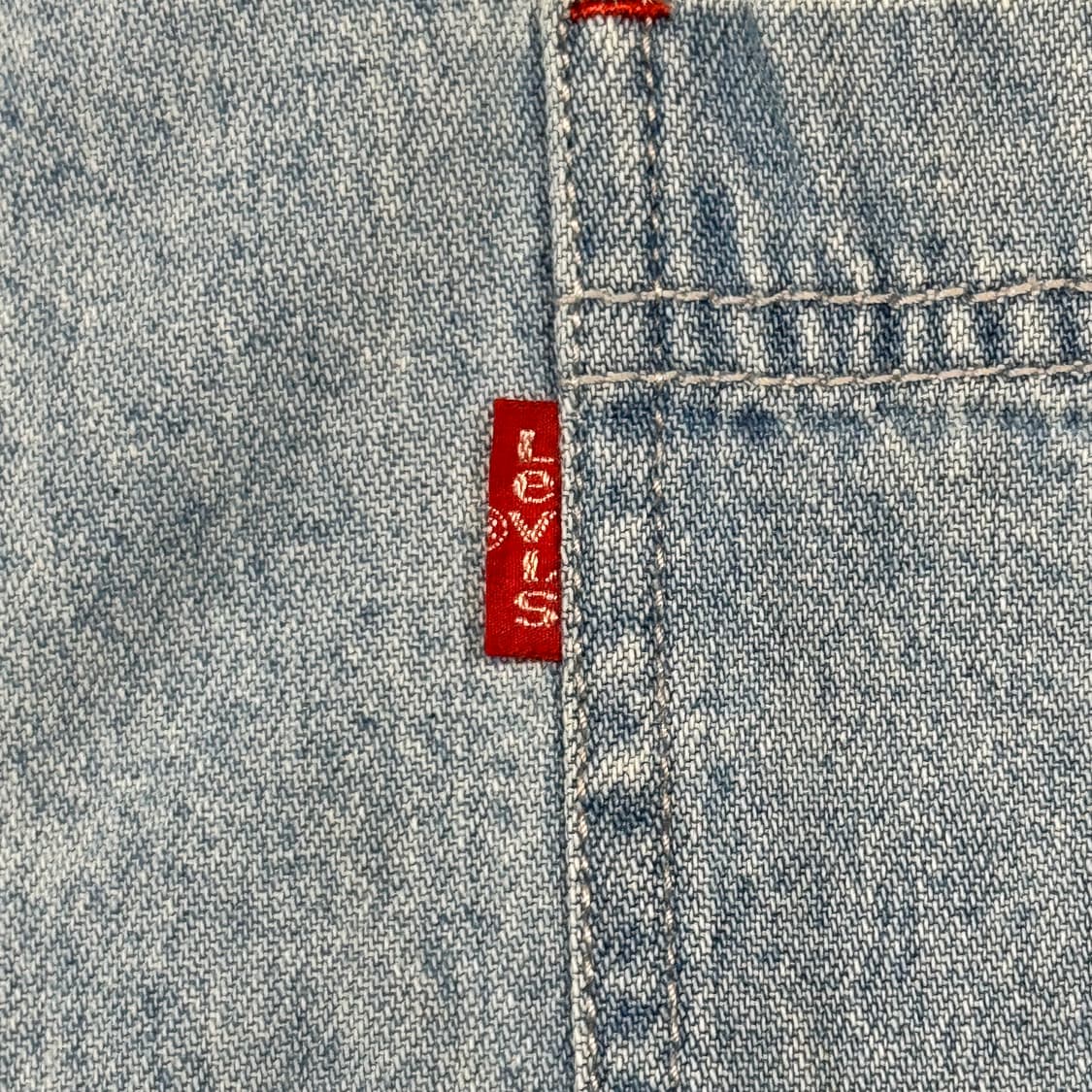 M) 리바이스 투포켓 워크 데님 셔츠 자켓 T버튼 타입 L81 상품이미지4