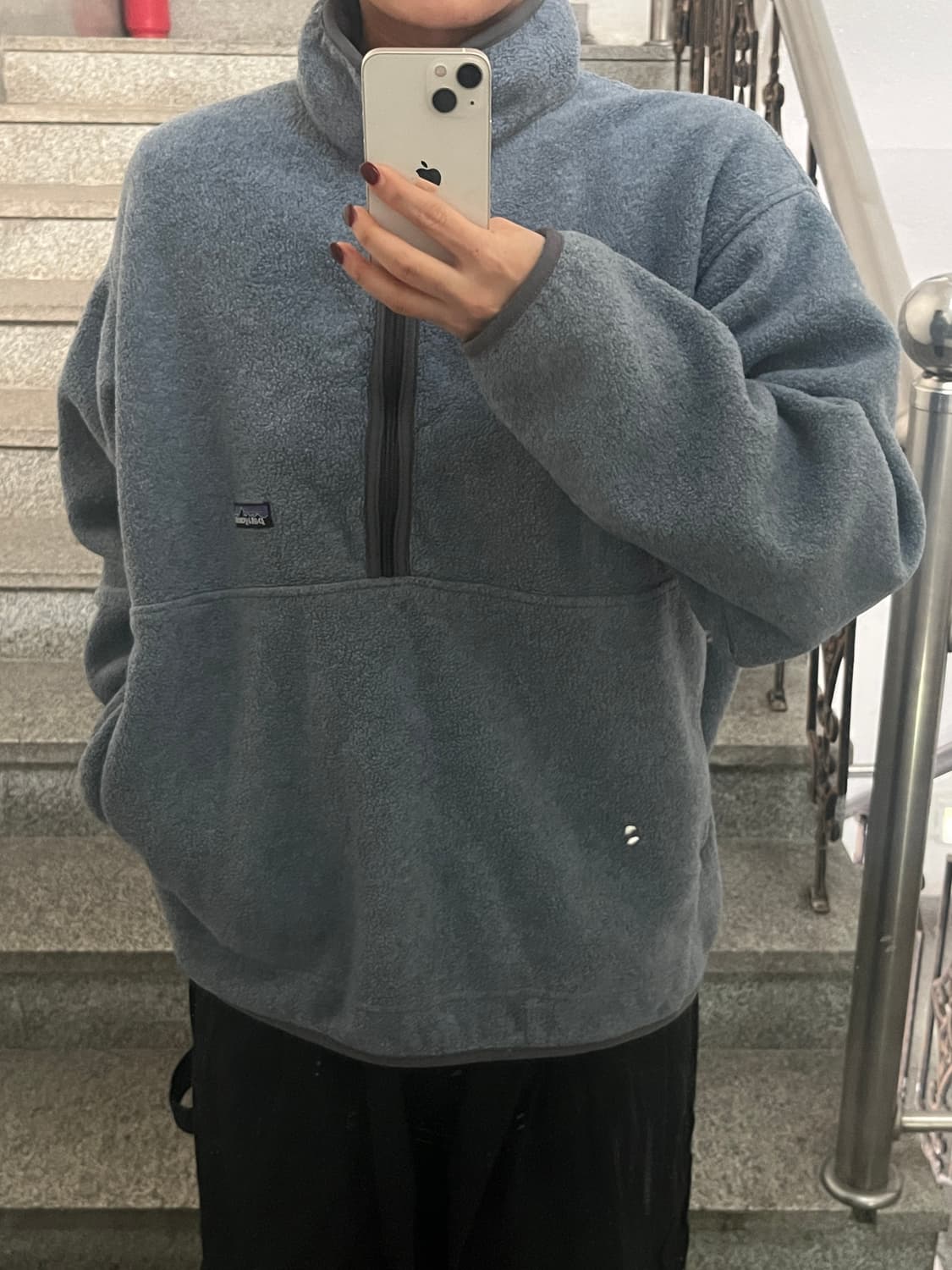 Patagonia 파타고니아 90s 신칠라 마수피얼 하프집업 상품이미지7