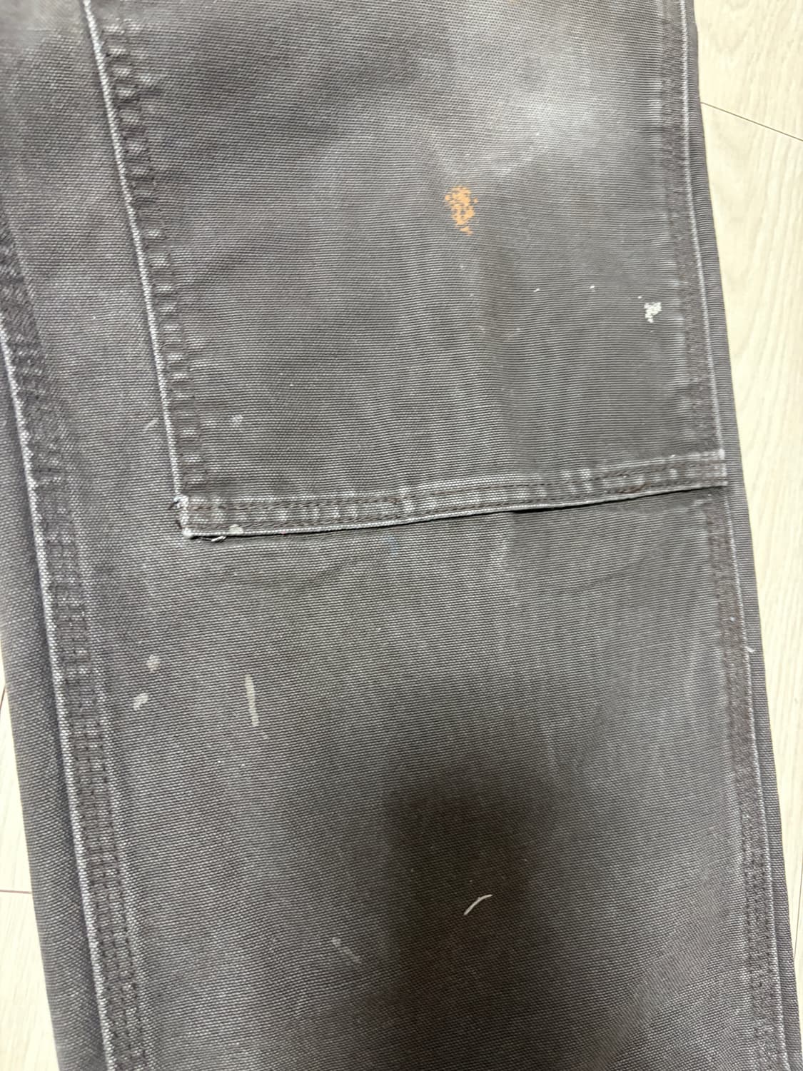빈티지 90s 칼하트 더블니 34/30 다크브라운 상품이미지5
