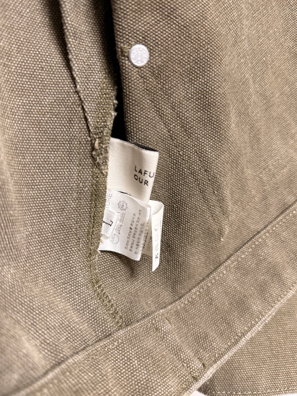 (lafudge our man jacket) Lsize 판매합니다. 상품이미지4