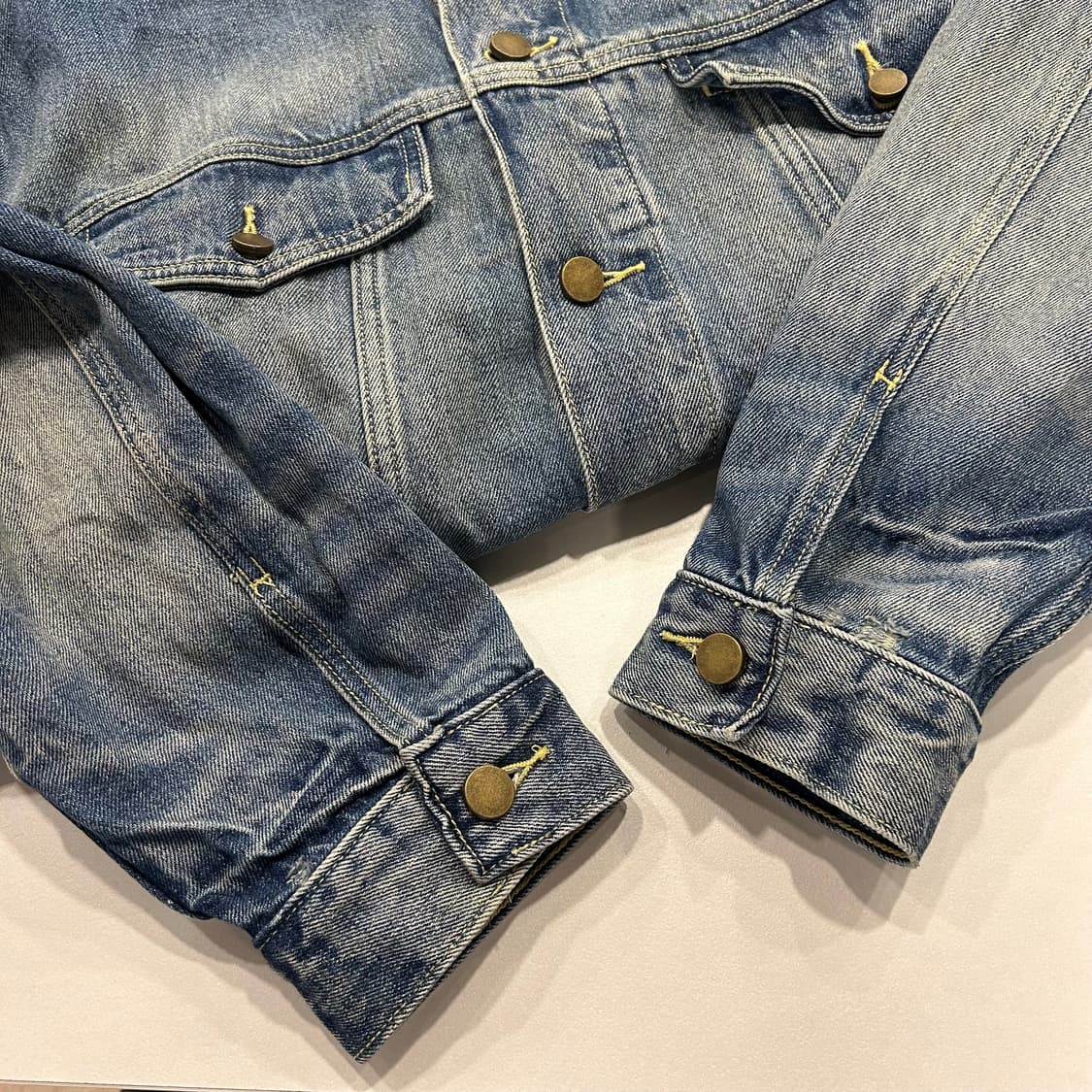 [M] 22FW 에센셜 트러커 데님 청자켓 인디고 A519 상품이미지10