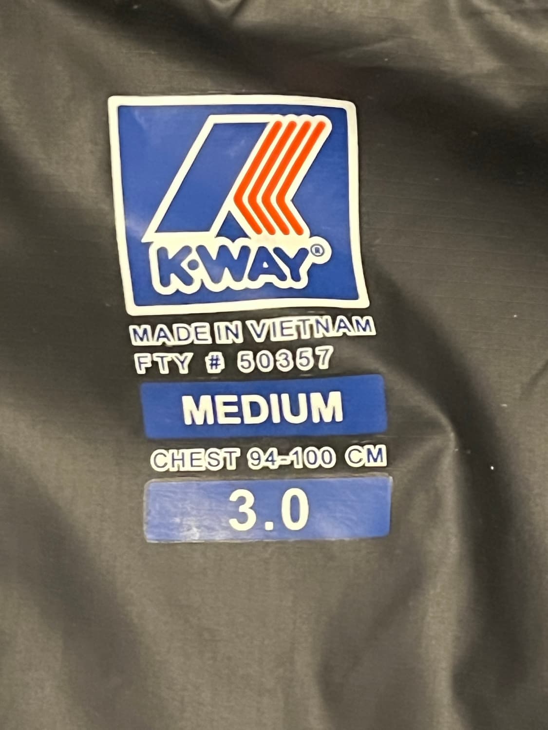 [M]K-Way 까웨 바람막이 네이비 상품이미지6