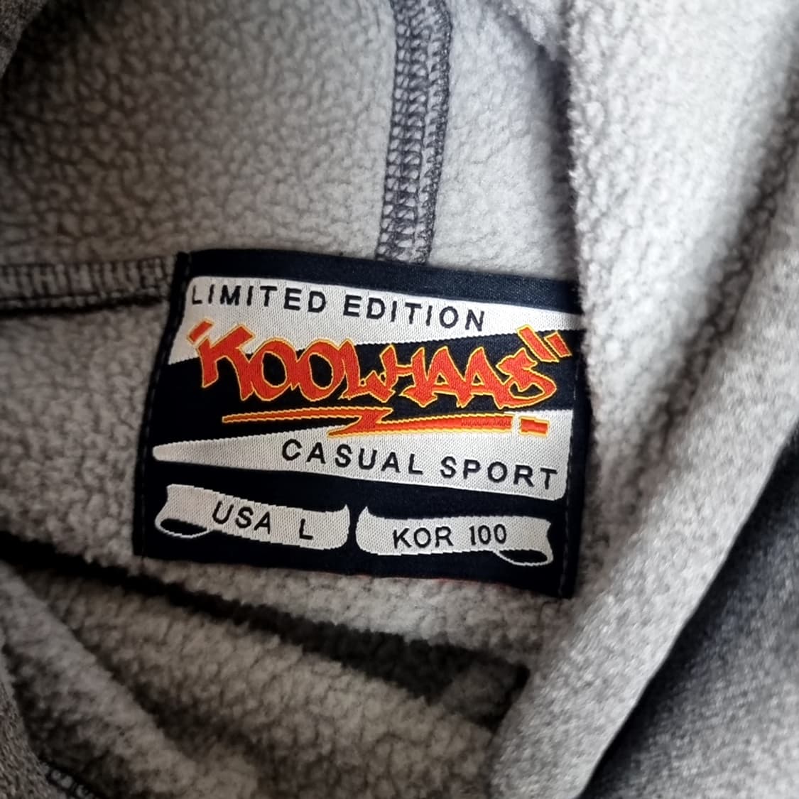 빈티지 디트로이트 레드윙스 후드티 그레이(95-100) 상품이미지3