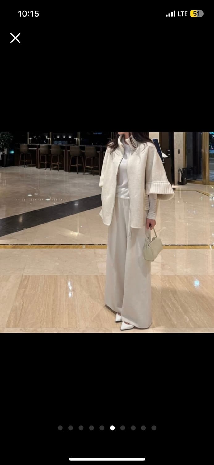 울 니트 하프코트 상품이미지6