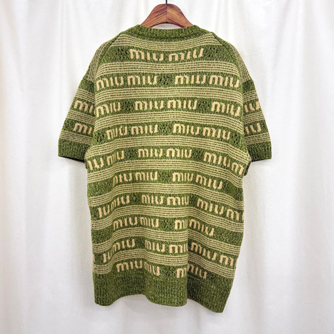 미우미우 24SS 캐시미어 울 스웨터 상품이미지7