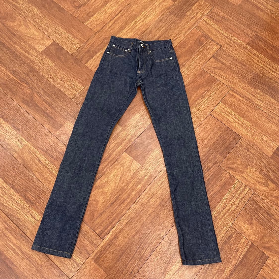 아페쎄 쁘띠스탠다드 셀비지 데님팬츠 상품이미지1