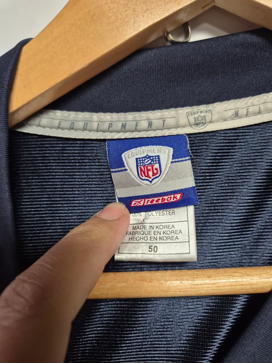 L 오버핏 50사이즈 리복 NFL 시카고 베어스 반팔매쉬져지#8(상태A) 상품이미지8