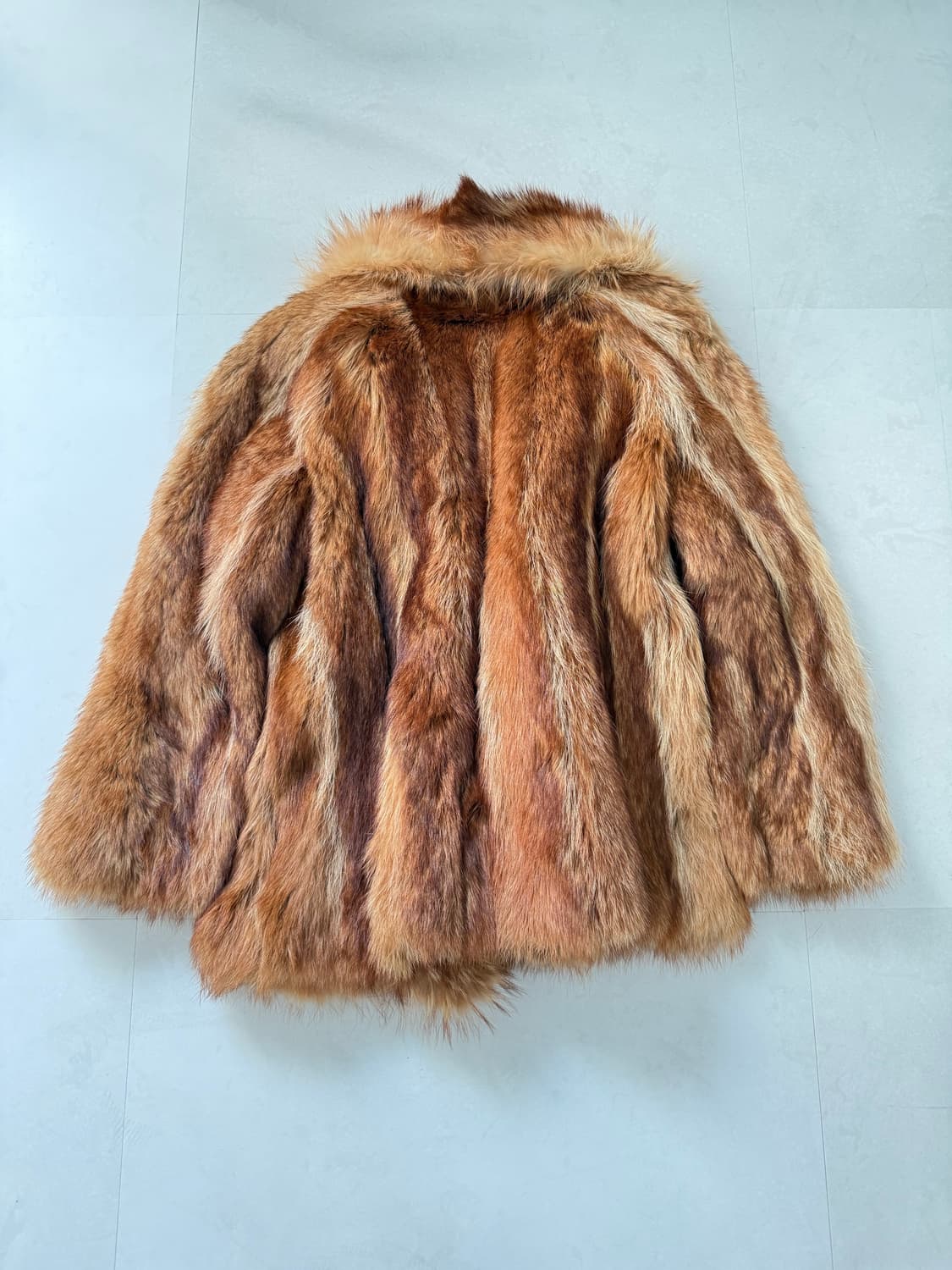 브라운 리얼퍼 자켓 상품이미지8