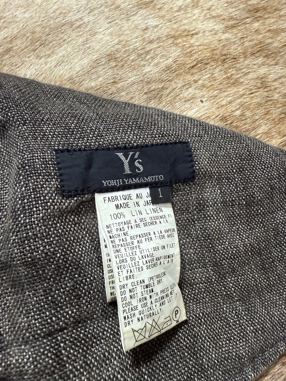 Yohji Yamamoto Y's Linen Pants 상품이미지3