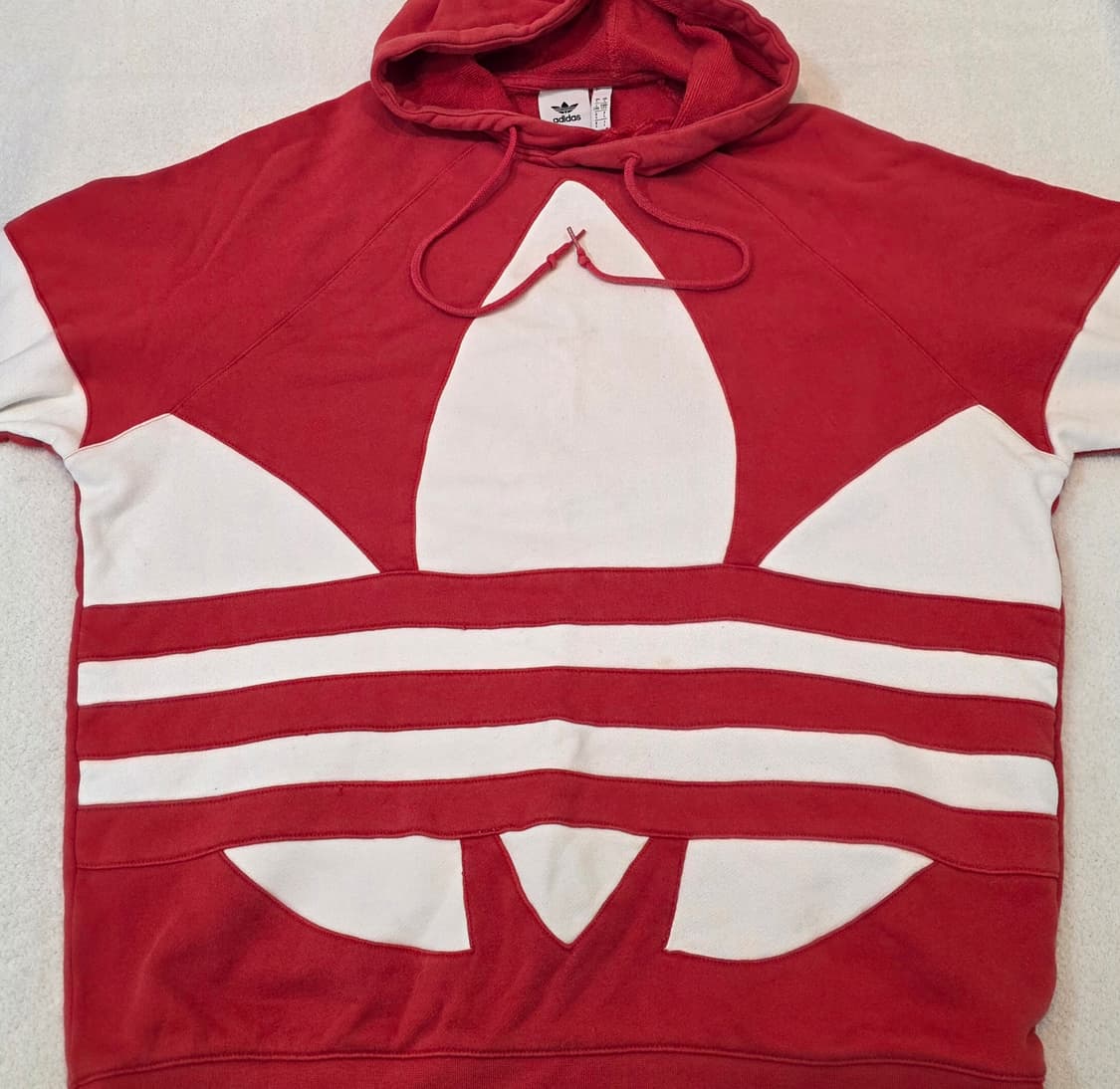 ADIDAS 아디다스 왕 로고 후드티 상품이미지5